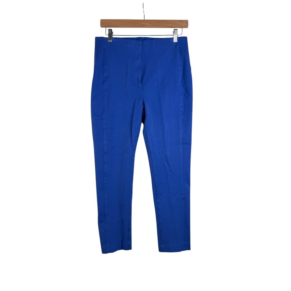 Ann Taylor Slim Ankle‎ Trousers size 8 Blue